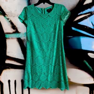 Teal Lace Dress by Laundry